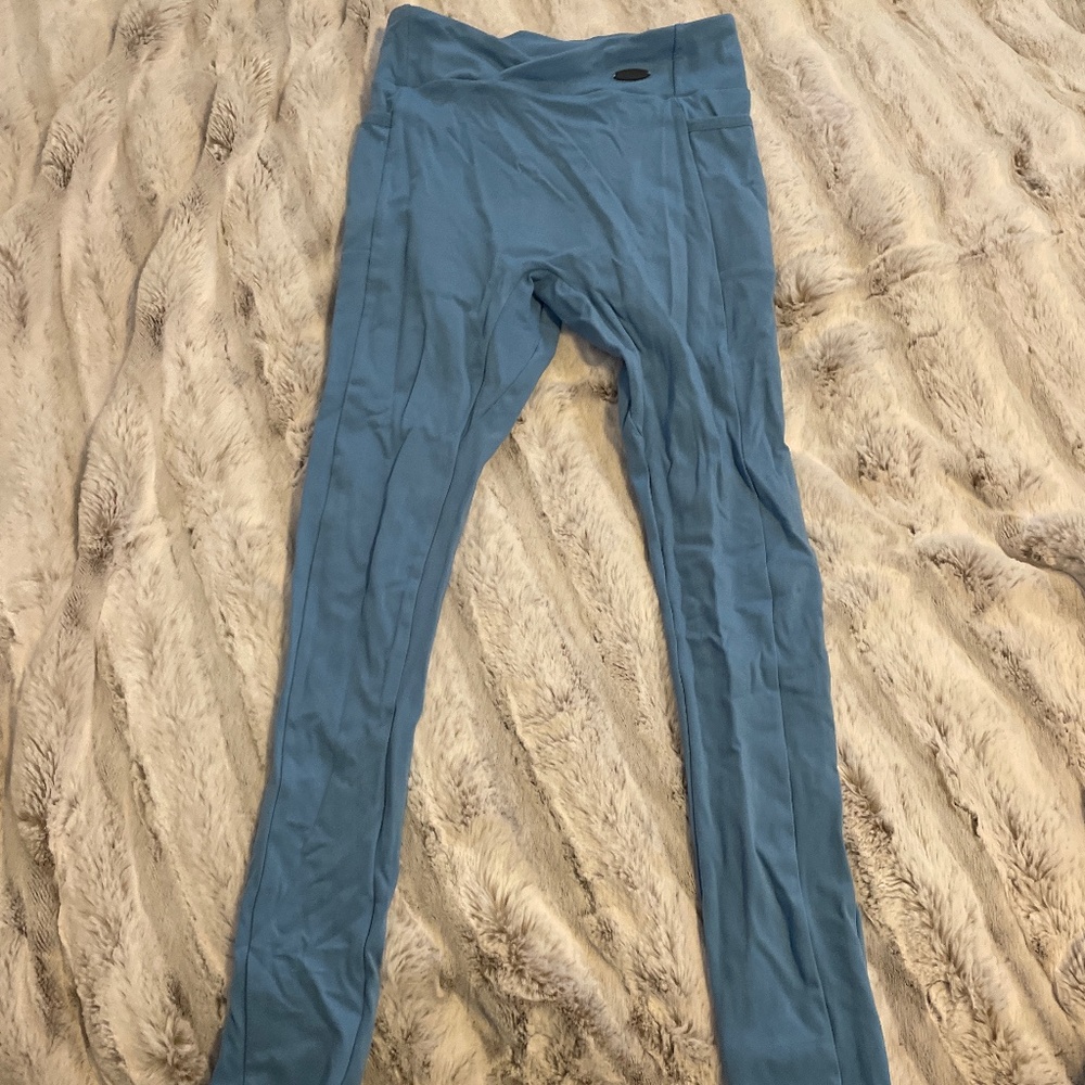 Gymshark poise leggings in blue